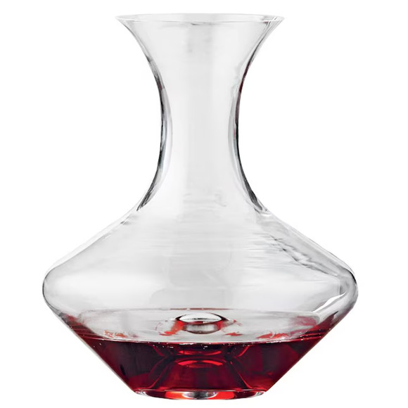 Wine Enthusiast Fusion Clear Glass Oval Decanter 62 oz - Picture 1 of 1